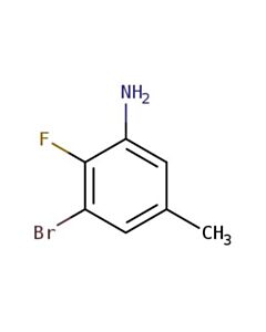 Astatech 3-BROMO-2-FLUORO-5-METHYLANILINE, 95.00% Purity, 0.25G